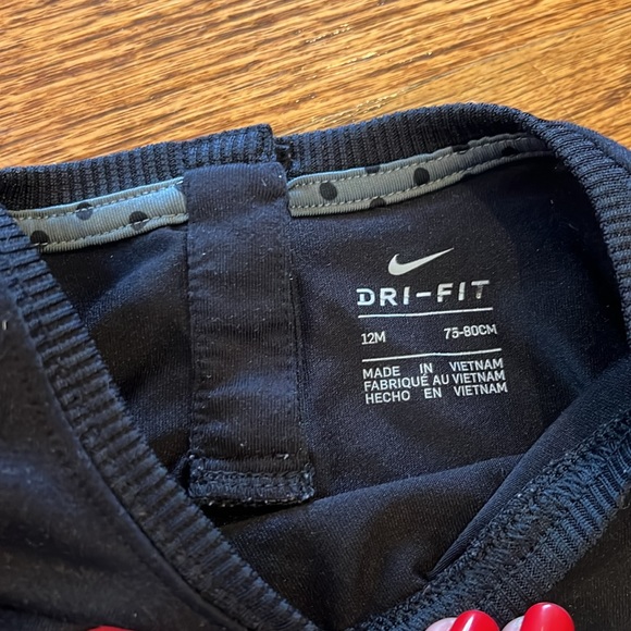 NIKE PULLOVER SWEATER WITH TWO BUTTON BACK CLOSURE - 12M - Picture 5 of 7